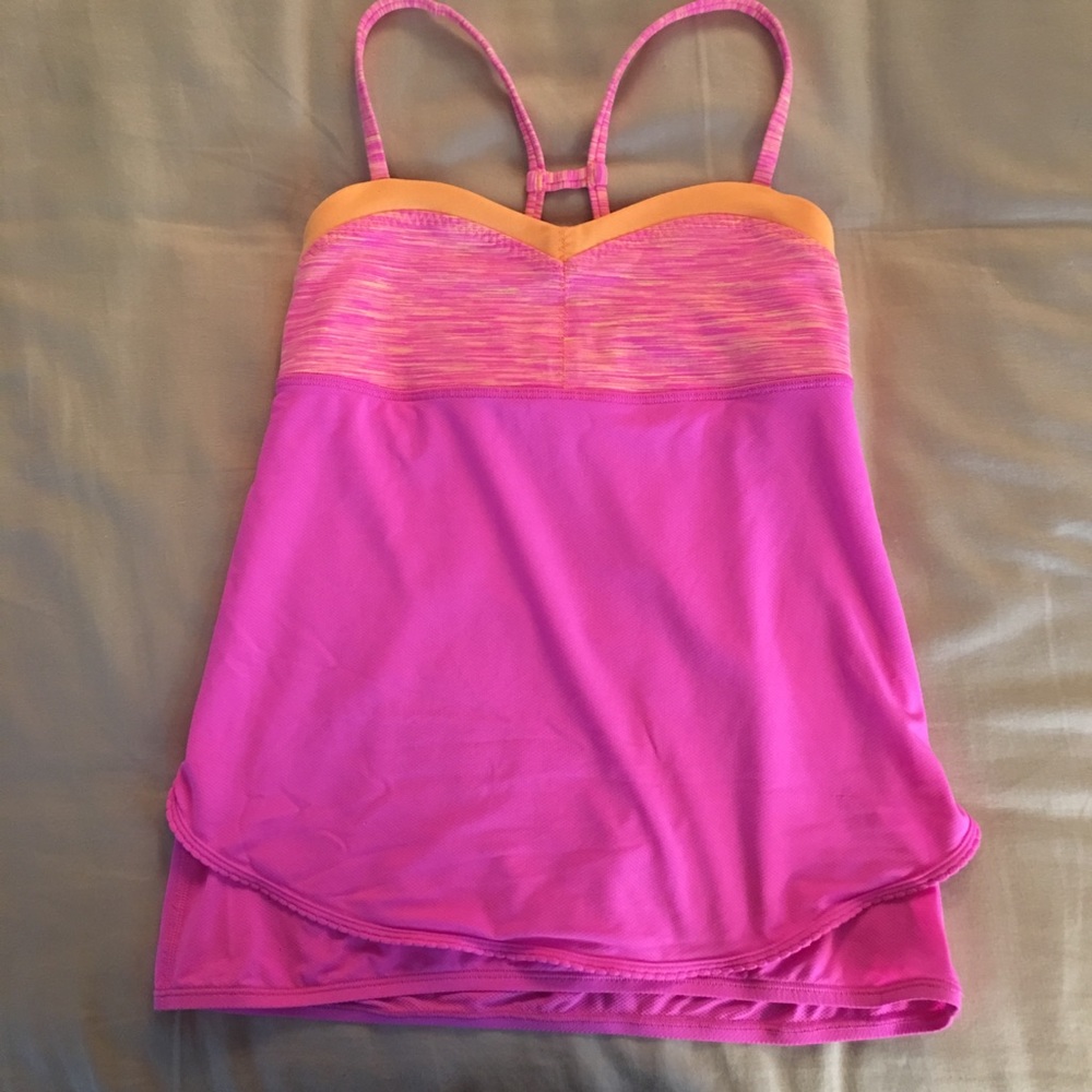 Pink & Orange Ivivva Tank